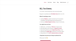 Desktop Screenshot of gwenyi.com